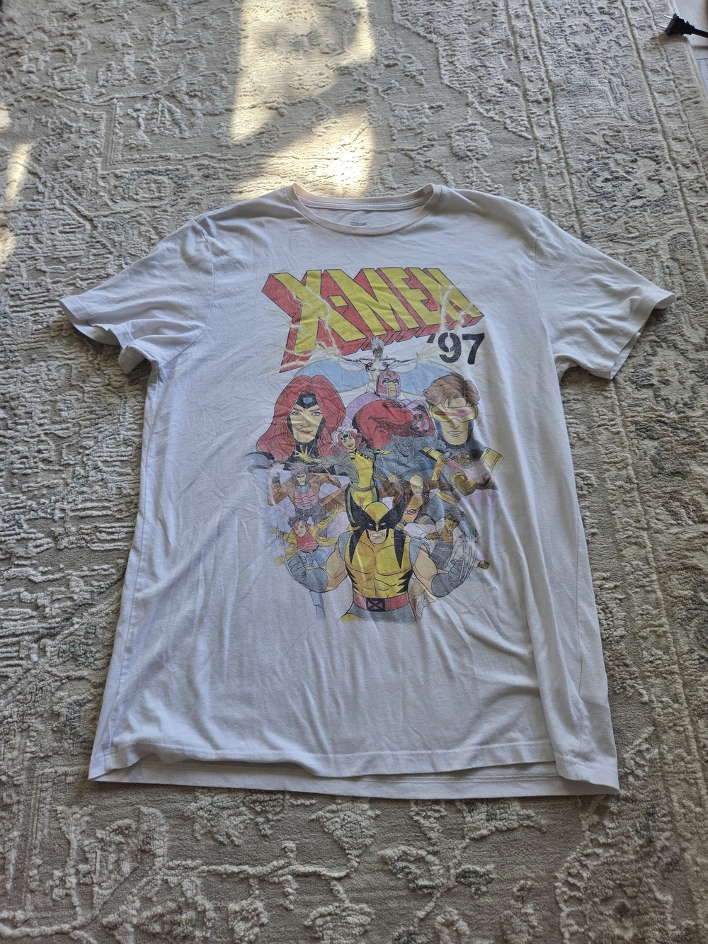 Marvel White X-Men '97 Retro Graphic Tee